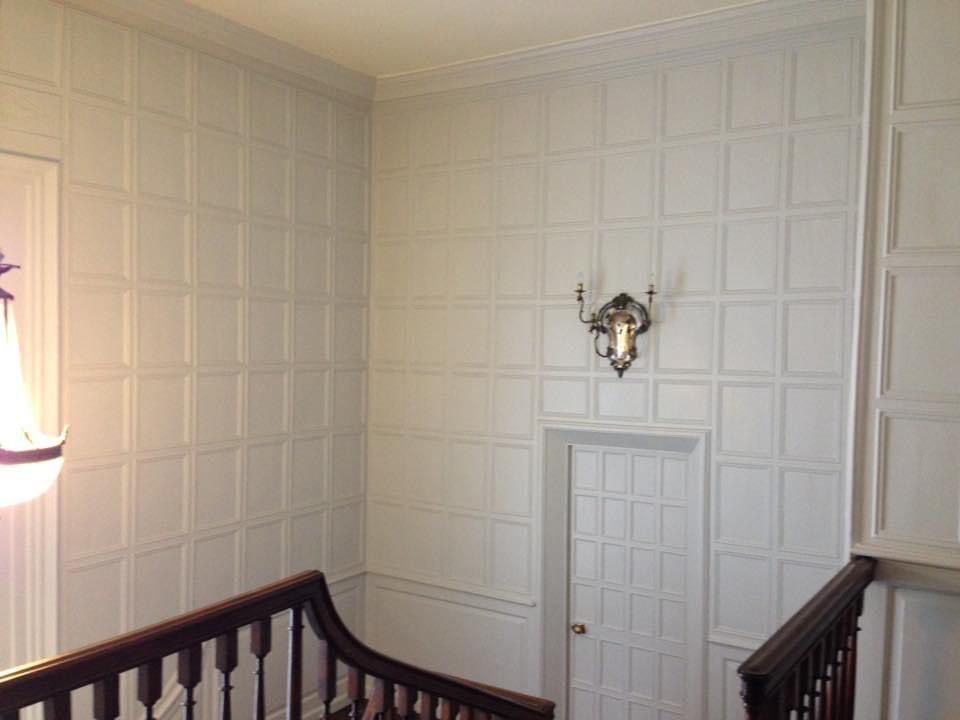 Finished painting and decorating work by Murray Wood